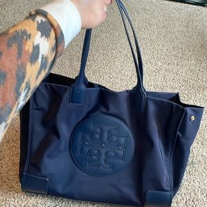 Tory burch tote bag blue
